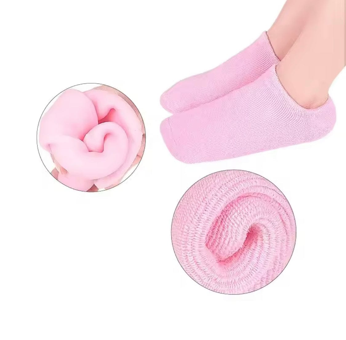 SPA Jell Silicone Socks Moisturizing Sock Silicone Heel Sock