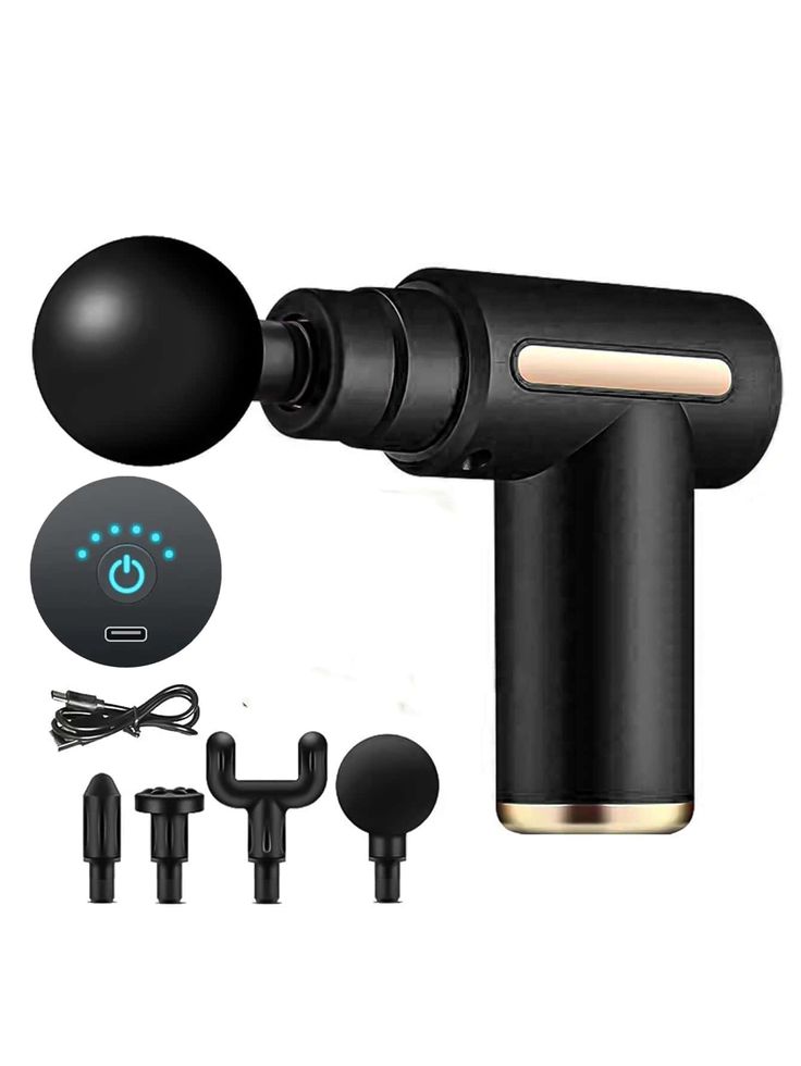 Relax Pro Relief Gun Massager Full Body Pain Therapy for Men & Women Rechargeable