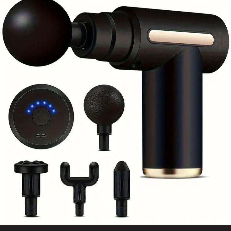 RelaxPro™ Deep Relief Massage Gun Full Body Pain Therapy for Men & Women Rechargeable & Silent Power